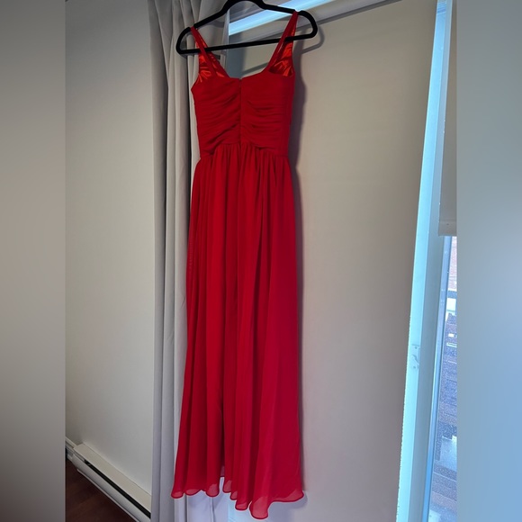Red size 4 prom dress - Picture 2 of 2